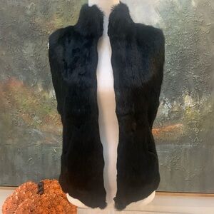 Rabbit Fur/Sweater Vest
